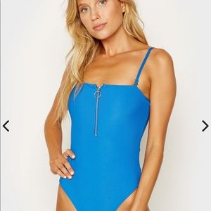 Frankie’s Bikinis Flash Cobalt Blue Swimsuit